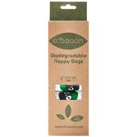 Eco Boom 100 Nappy Bags - Biodegradable
